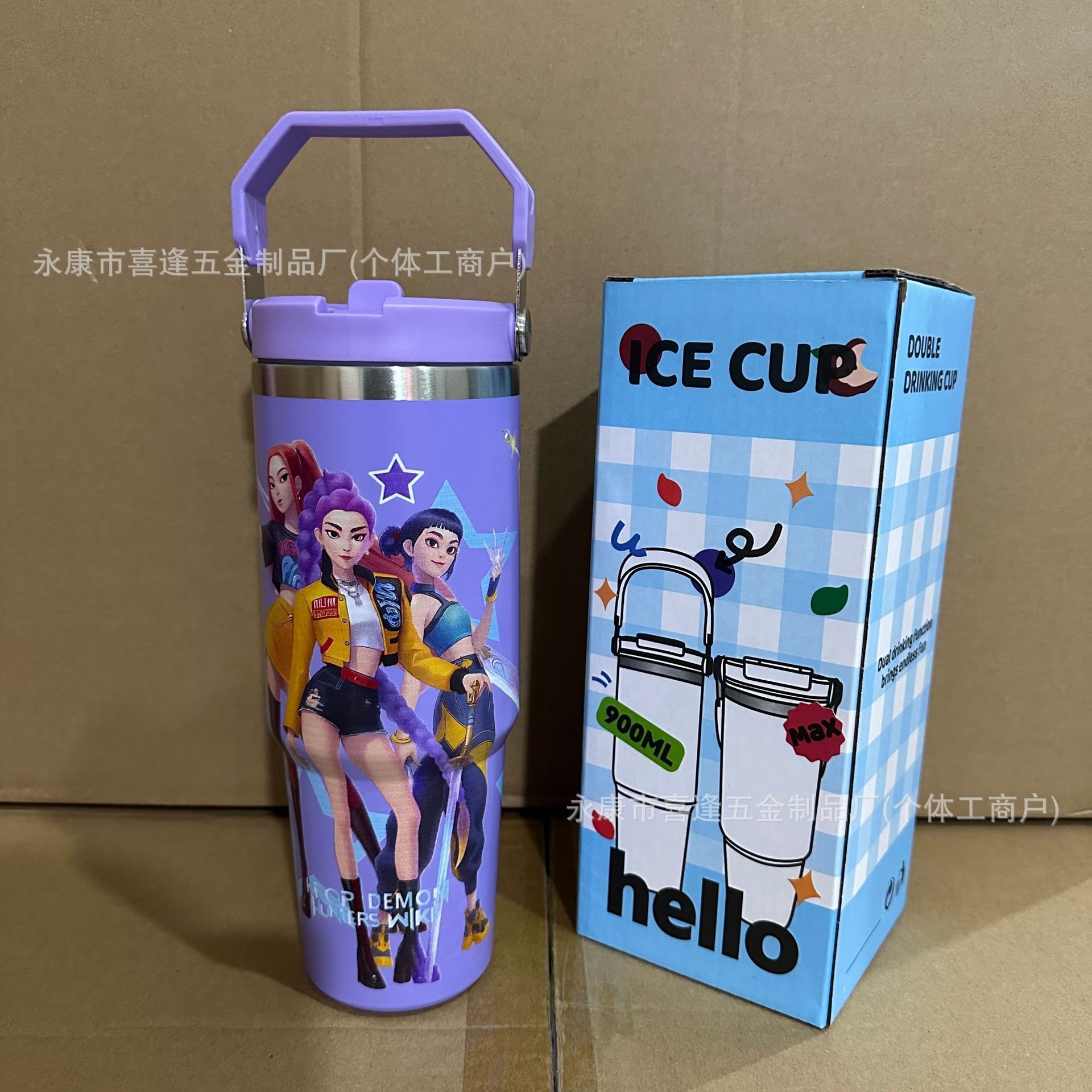 New Model K-Top Ice Cup for the Demon Slayer Girls Group