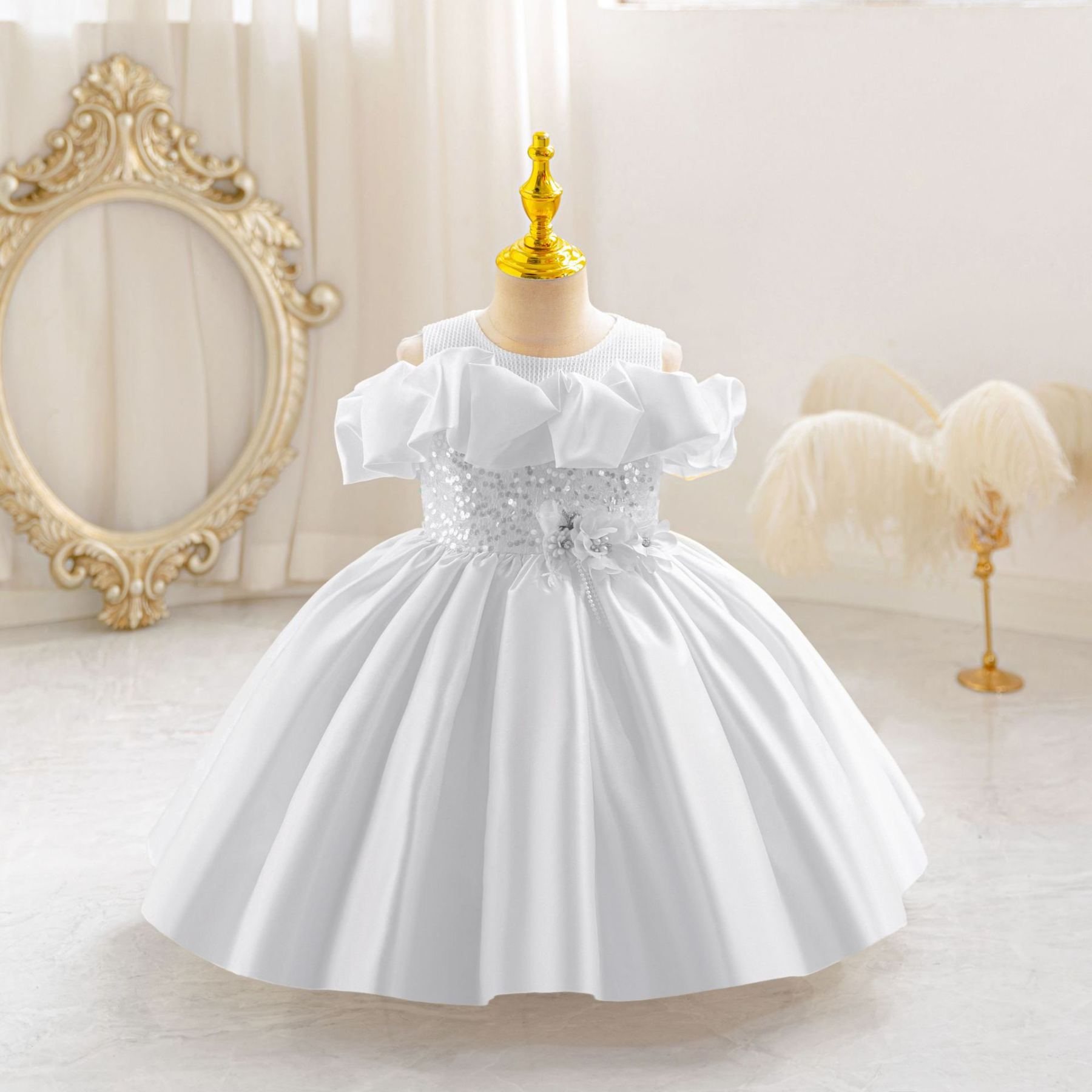 Robe de fête pour petite fille
